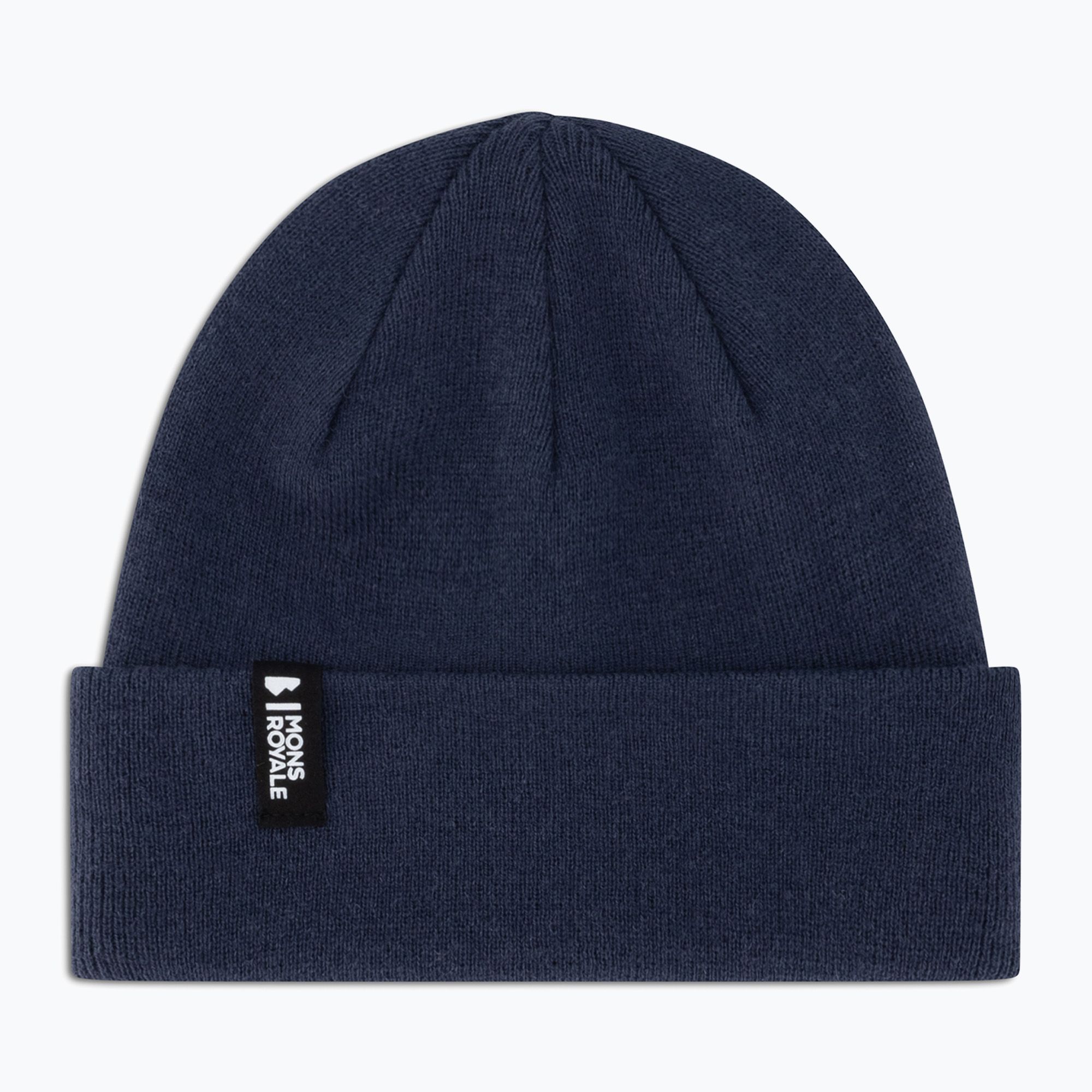 Czapka zimowa Mons Royale McCloud Merino midnight 