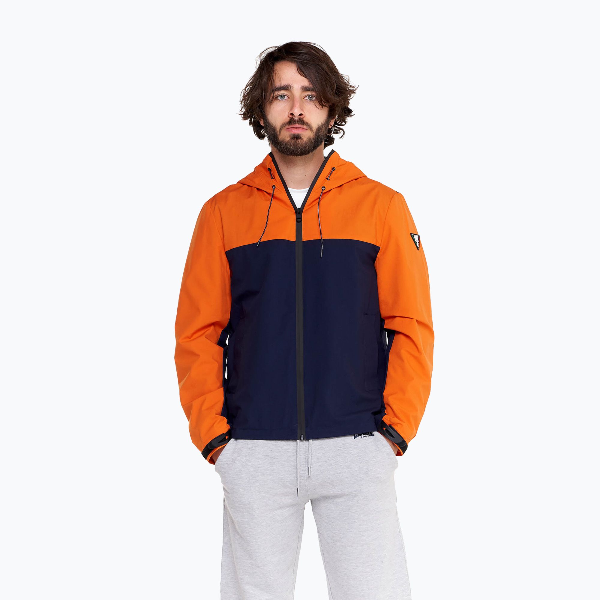 Kurtka męska LEONE 1947 Minimal carrot/navy blue 