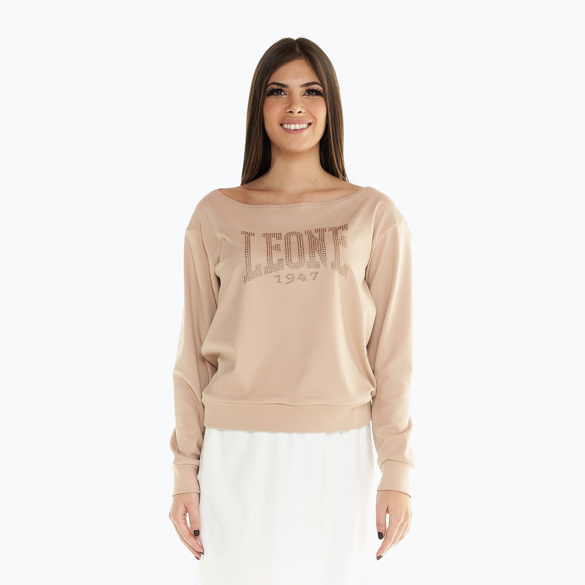 Bluza damska LEONE 1947 Chic Boxing beige 