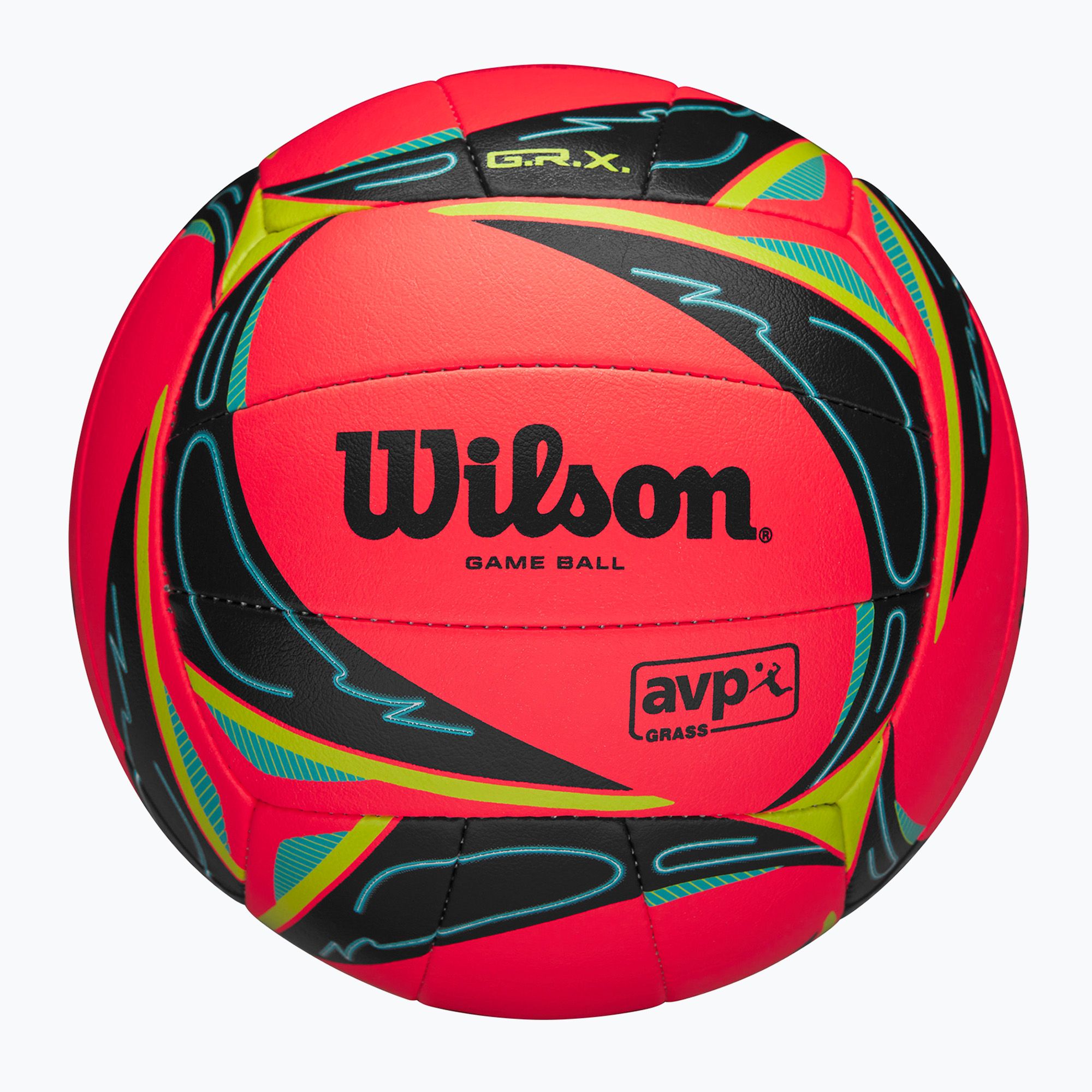 Piłka do siatkówki plażowej/na trawie Wilson AVP GRX Grass Game Ball red rozmiar 5 