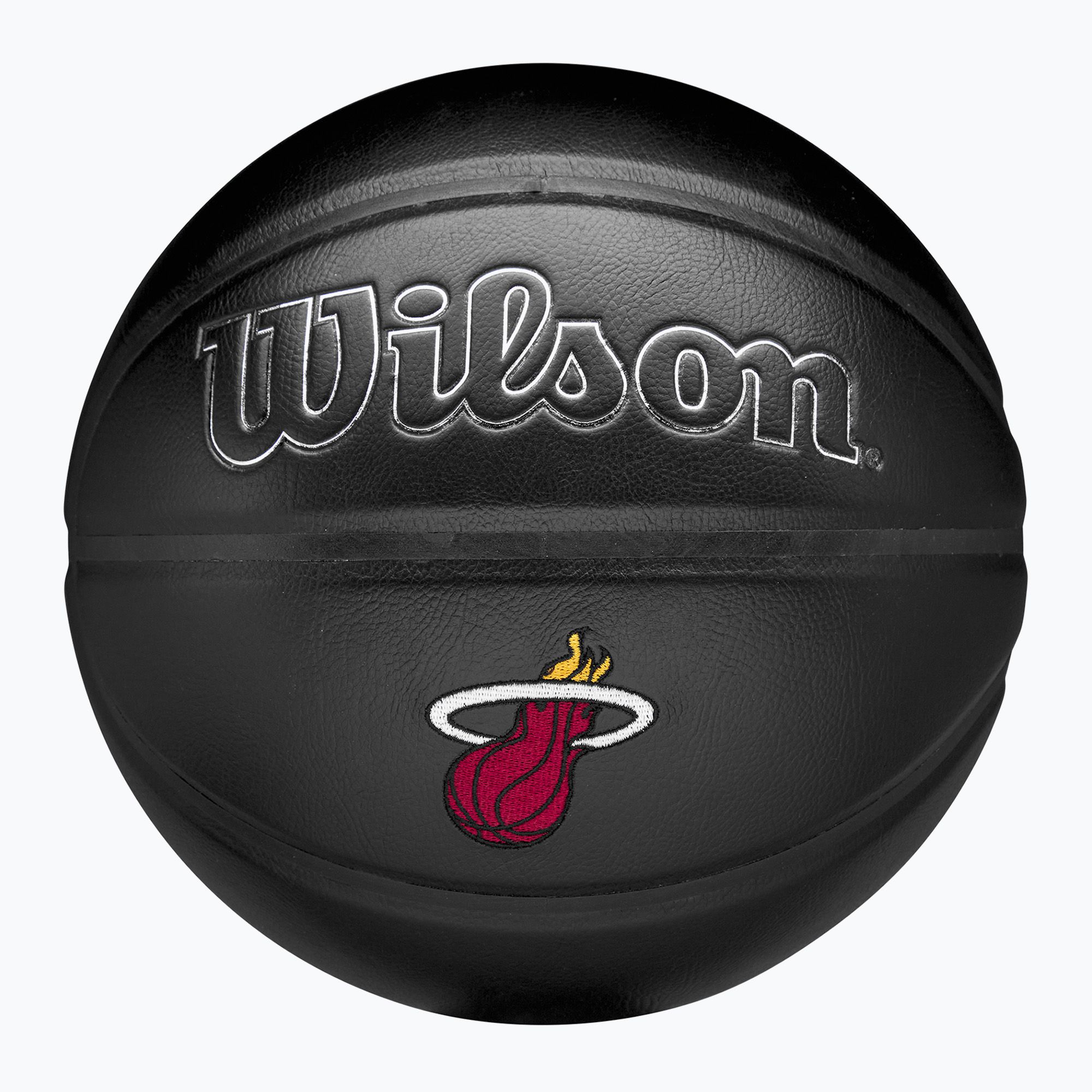 Piłka do koszykówki Wilson NBA Team Premiere Miami Heat black rozmiar 7 