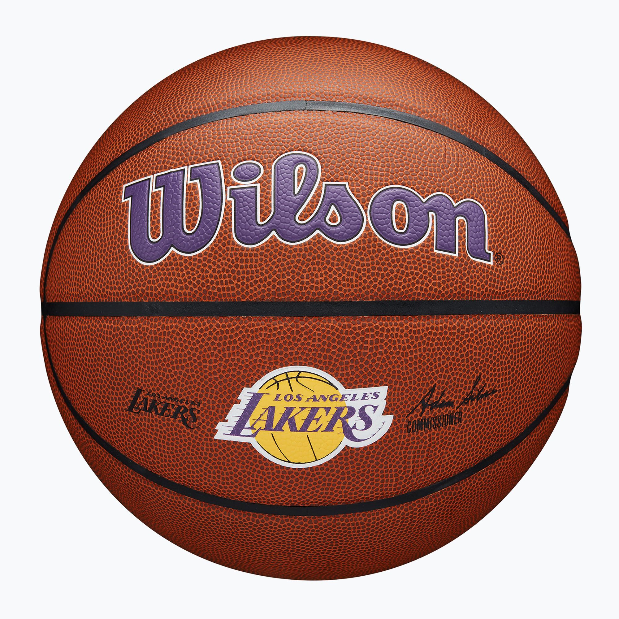 Piłka do koszykówki Wilson NBA Team Alliance Los Angeles Lakers brown rozmiar 7 