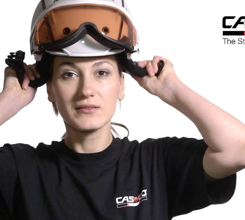 Kask narciarski CASCO SP-6 Visor black structure 10