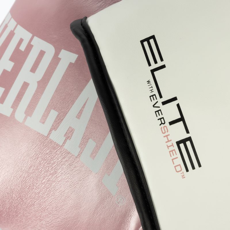 Rękawice bokserskie Everlast Pro Style Elite 2 pink/white 5