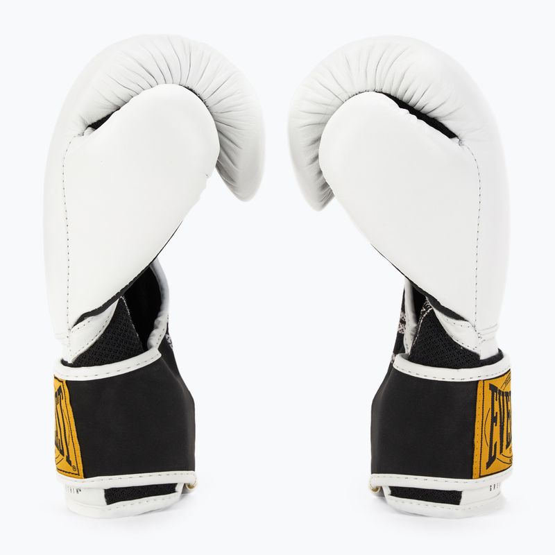Rękawice bokserskie Everlast 1910 Classic white 3