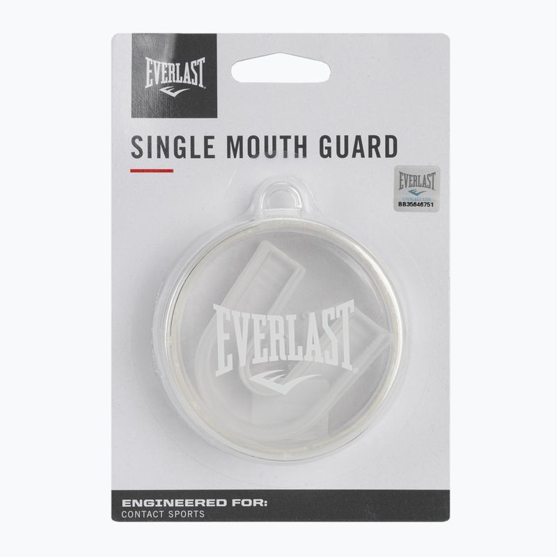 Ochraniacz szczęki pojedynczy Everlast clear