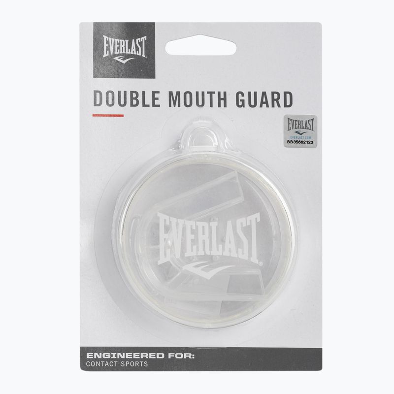 Ochraniacz szczęki podwójny Everlast clear