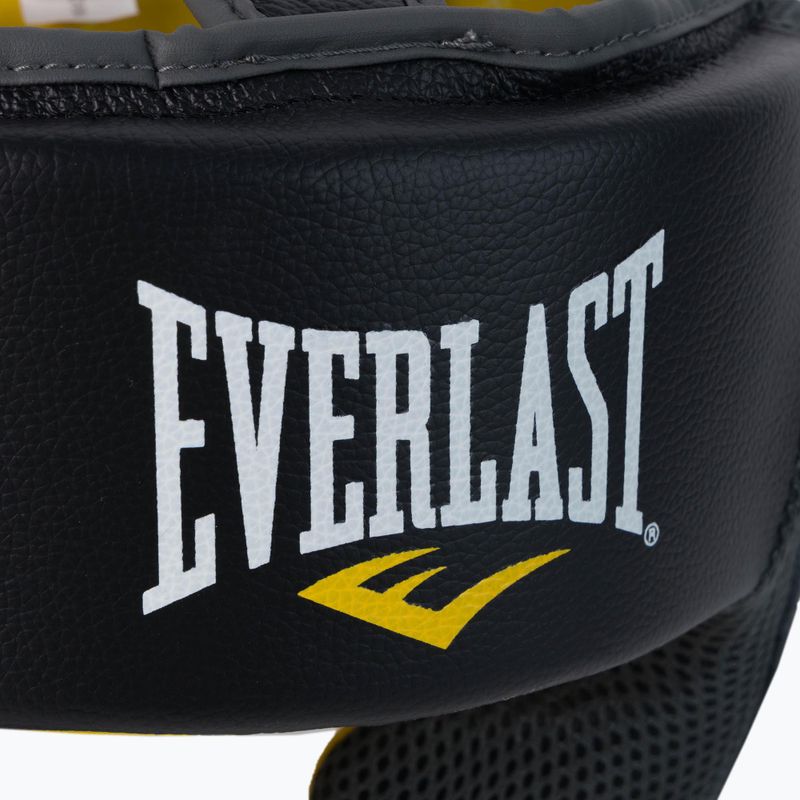 Kask bokserski męski Everlast C3 Evercool Pro Premium Leather czarny 4