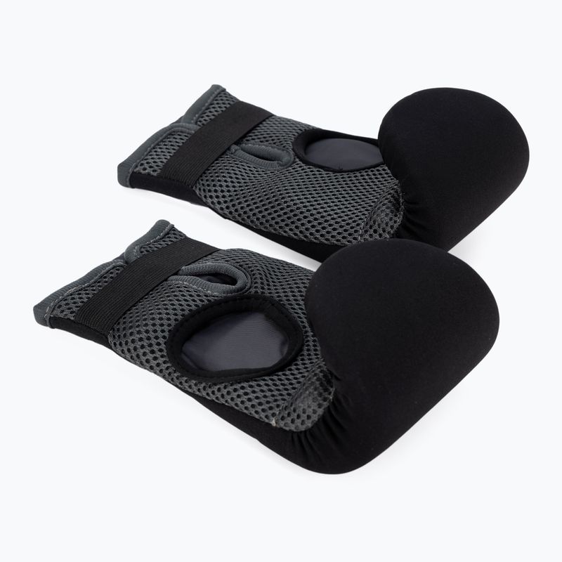 Zestaw bokserski Everlast Core Fitness Kit rękawice + tarcze czarny 2