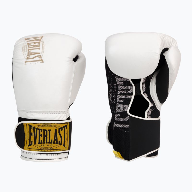 Rękawice bokserskie Everlast 1910 Classic białe EV1910 3