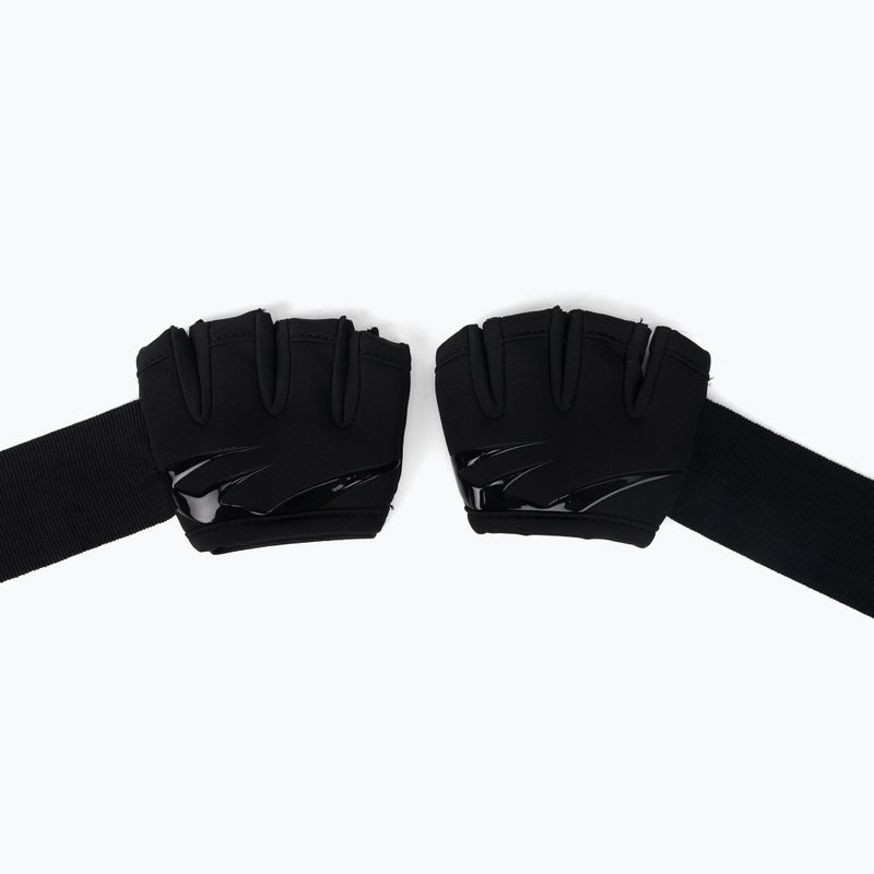Rękawice wewnętrzne żelowe z taśmą Everlast 4345 czarne EV4345 3