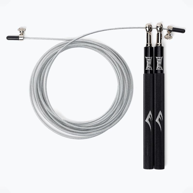Skakanka Everlast Aluminium Speed Rope czarna EV3390