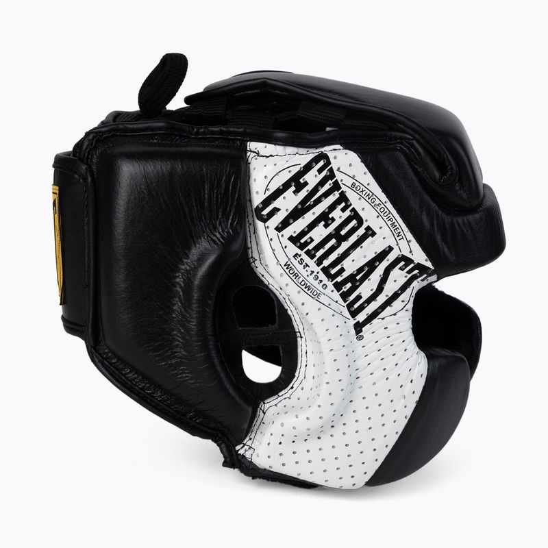 Kask bokserski męski Everlast Skórzany 1910 czarny 2