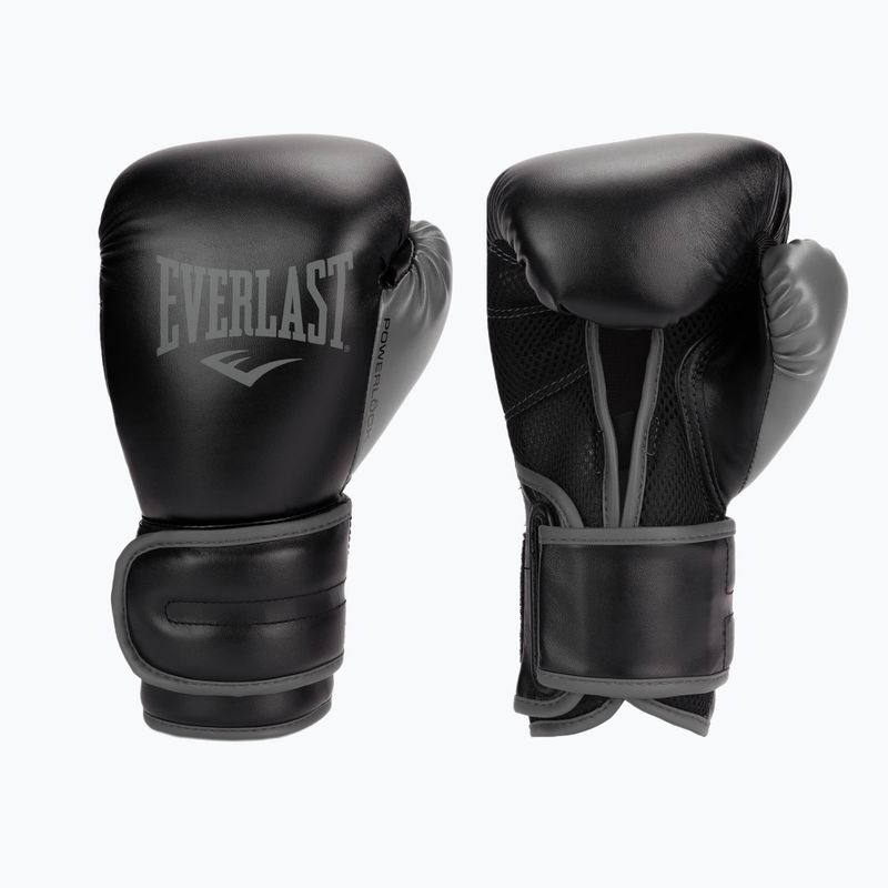 Rękawice bokserskie Everlast Powerlock 2 black 3