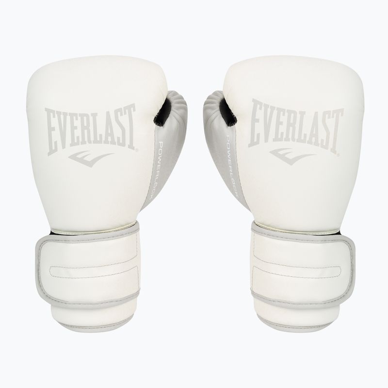 Rękawice bokserskie Everlast Powerlock 2 white