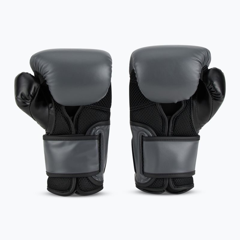 Rękawice bokserskie Everlast Powerlock 2 charocal 3