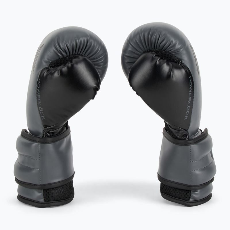 Rękawice bokserskie Everlast Powerlock 2 charocal 4