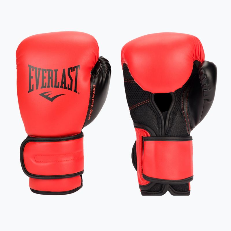 Rękawice bokserskie Everlast Powerlock 2 red 3