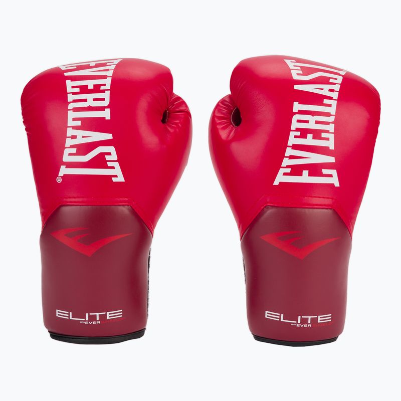 Rękawice bokserskie Everlast Pro Style Elite 2 flame red