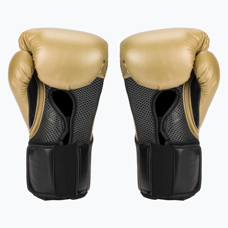 Rękawice bokserskie Everlast Pro Style Elite 2 gold 2