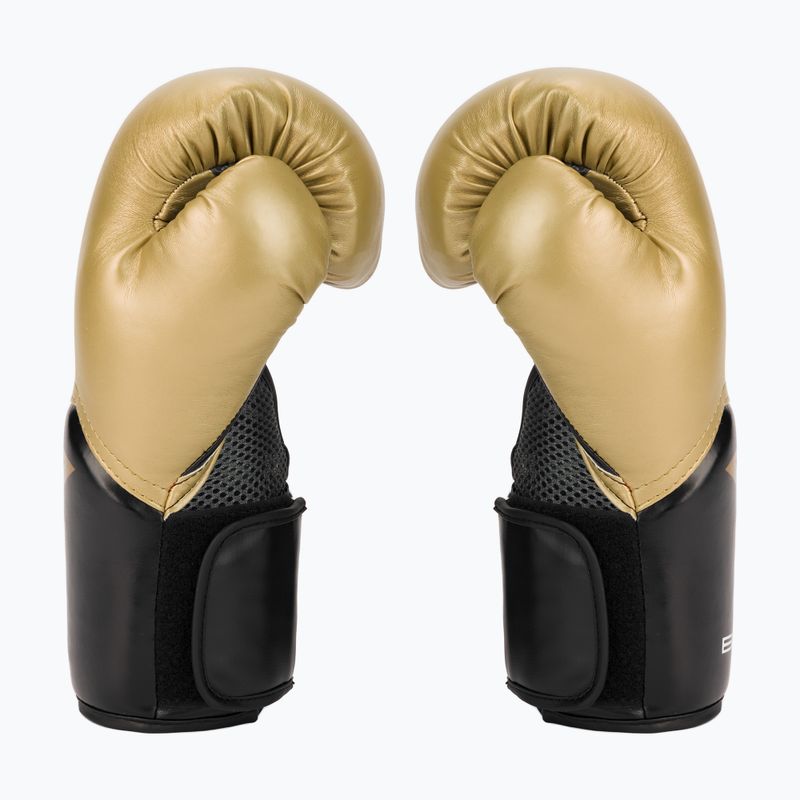 Rękawice bokserskie Everlast Pro Style Elite 2 gold 4