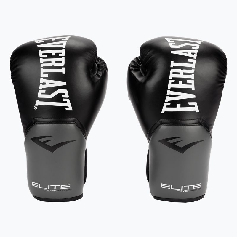 Rękawice bokserskie Everlast Pro Style Elite 2 black/grey