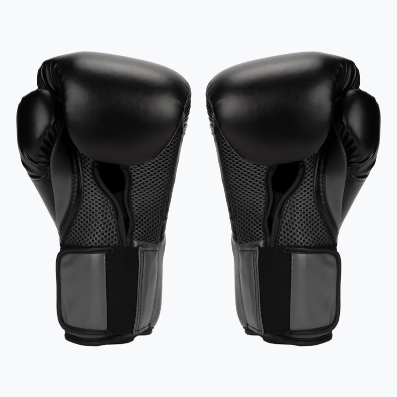 Rękawice bokserskie Everlast Pro Style Elite 2 black/grey 2