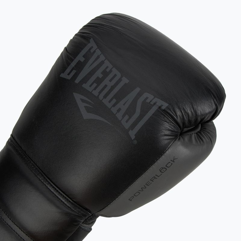 Rękawice bokserskie Everlast Powerlock 2 Laced Pro Training black 5