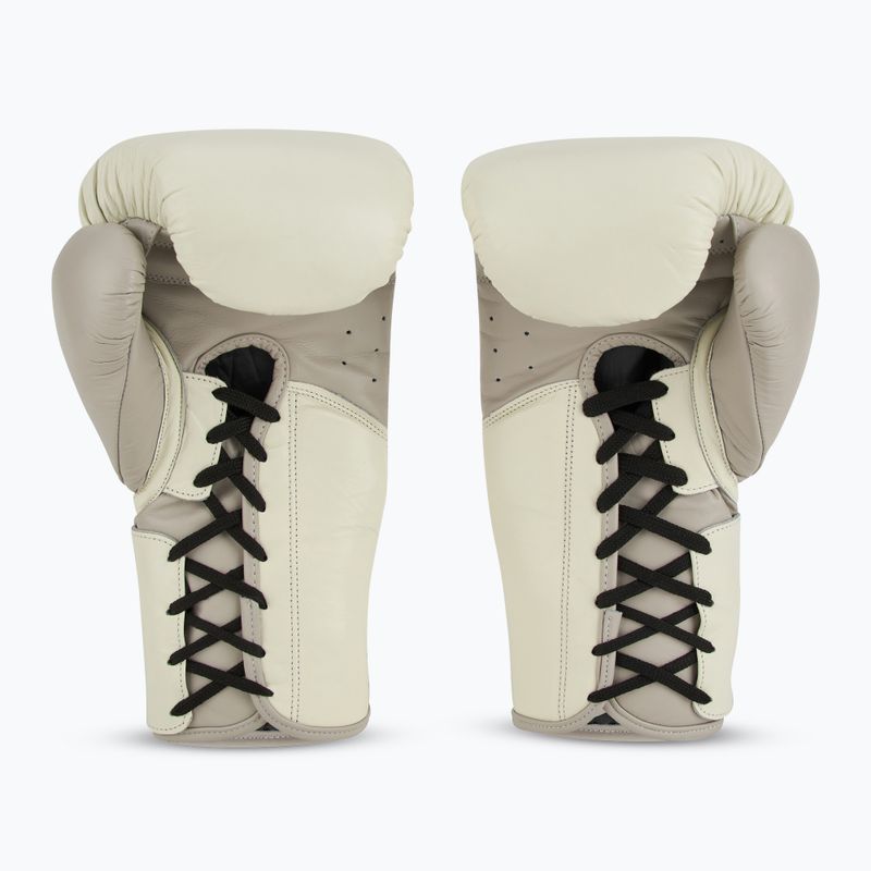 Rękawice bokserskie Everlast Powerlock 2 Laced Pro Training white 3