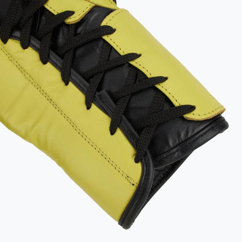 Rękawice bokserskie Everlast Powerlock 2 Laced Pro Training neon yellow 6