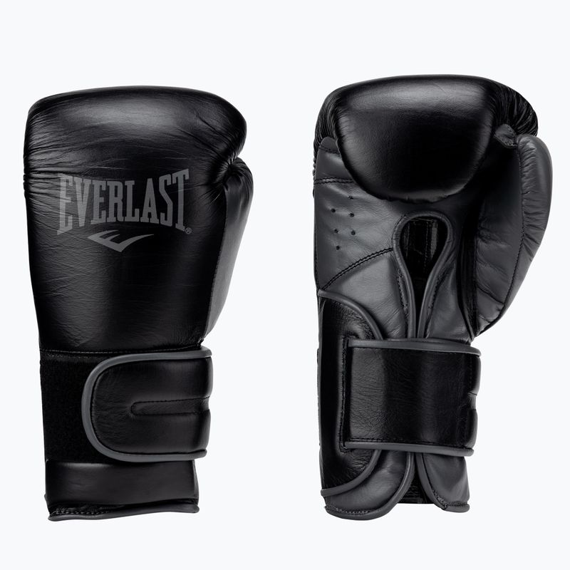 Rękawice bokserskie Everlast Power Lock 2 Premium czarne EV2272 3