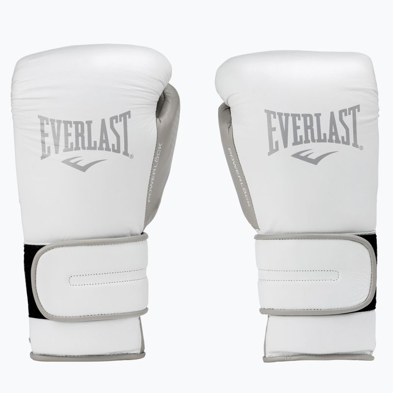 Rękawice bokserskie Everlast Power Lock 2 Premium białe EV2272 4