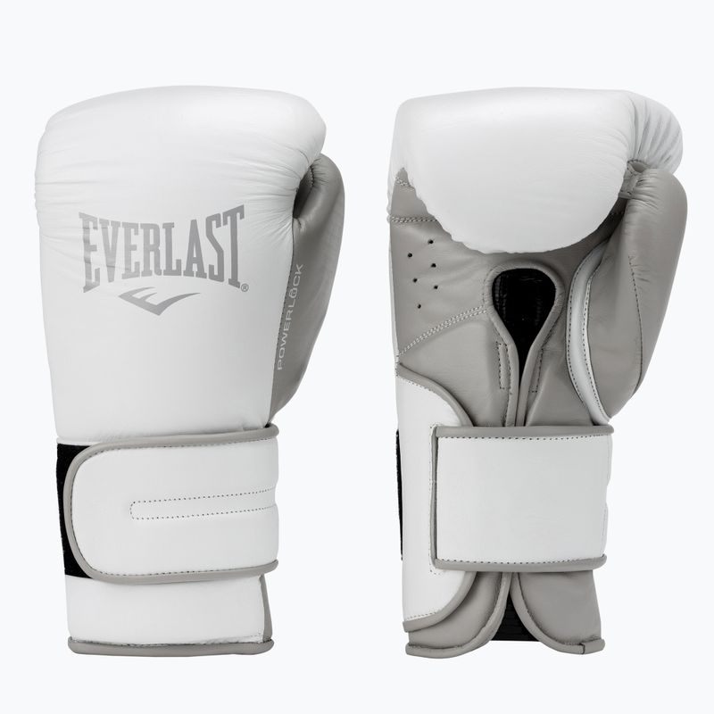 Rękawice bokserskie Everlast Power Lock 2 Premium białe EV2272 6