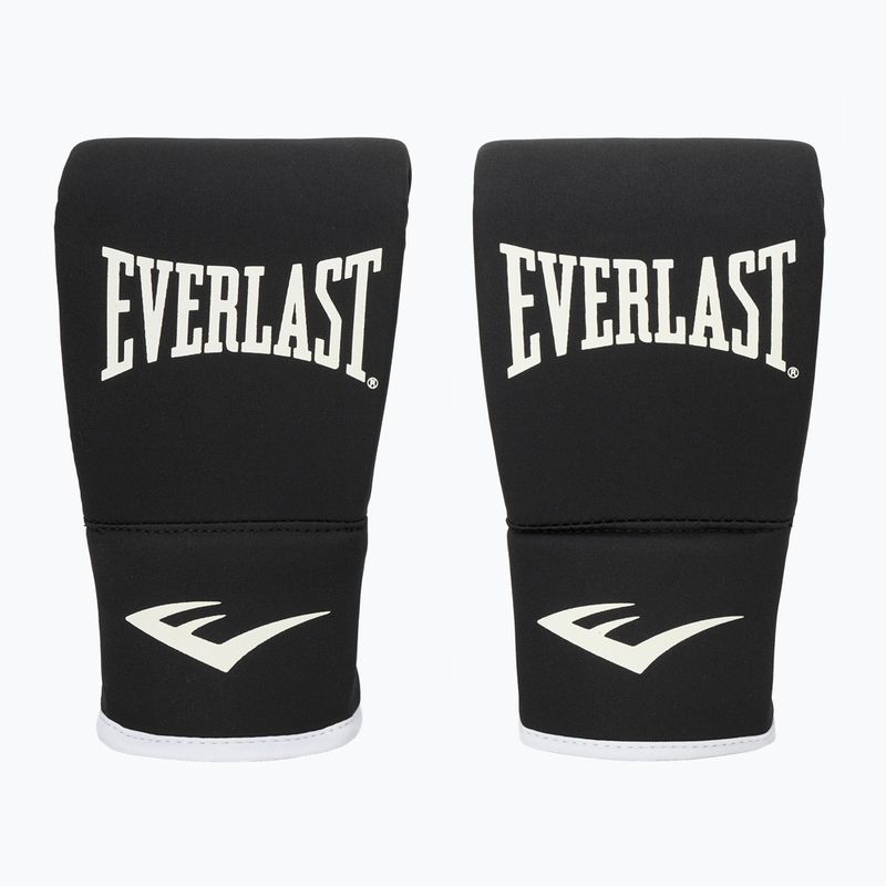 Rękawice bokserskie Everlast Heavy Bag black/white/gold 2