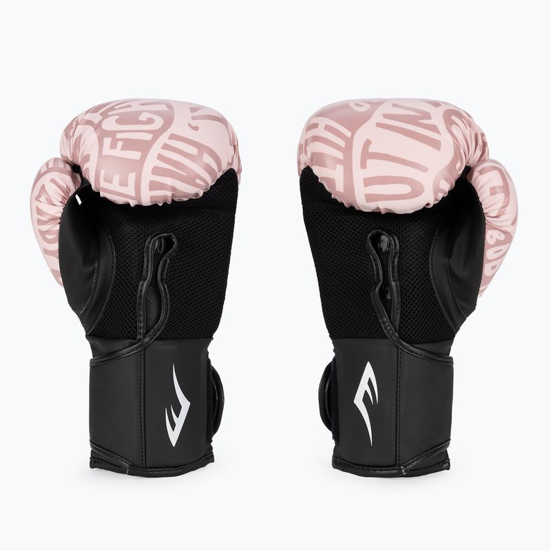 Rękawice bokserskie damskie Everlast Spark różowe EV2150 PNK/GLD 2