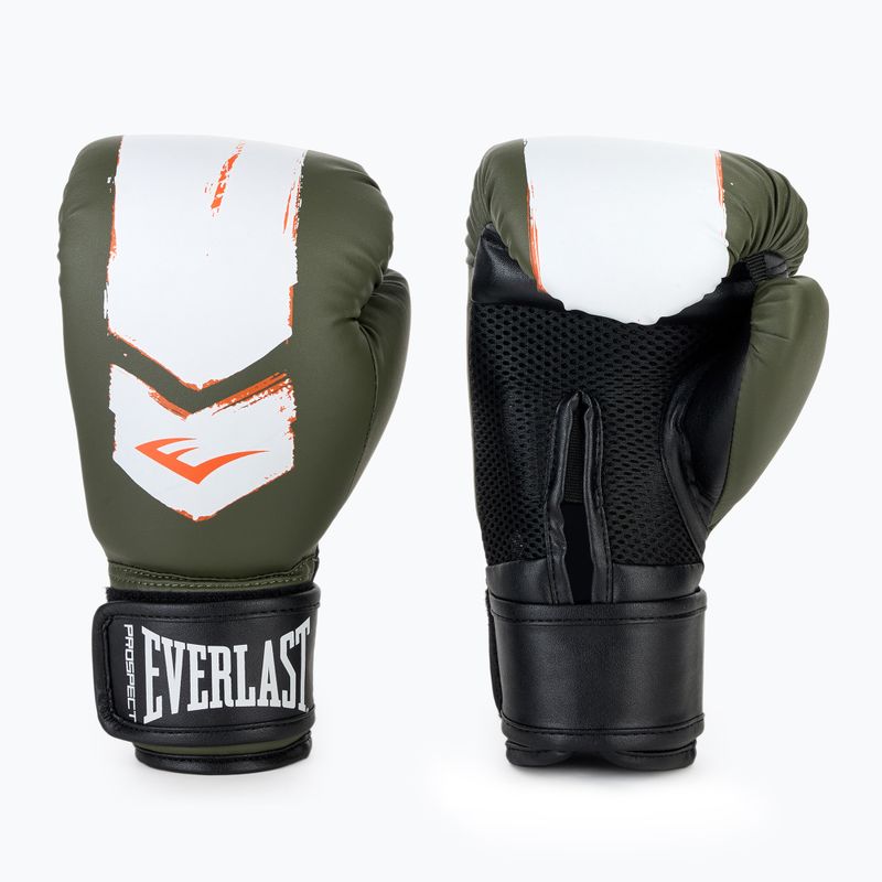 Rękawice bokserskie Everlast Prospect 2 green/white 3