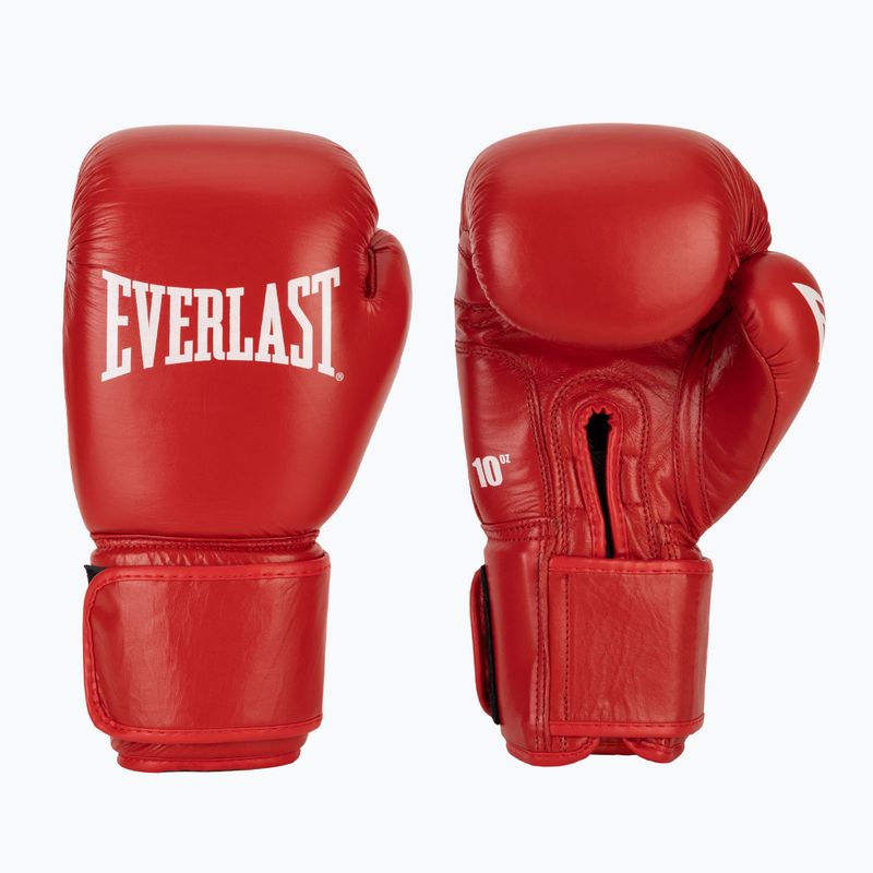 Rękawice bokserskie Everlast Amateur Competition H&L red