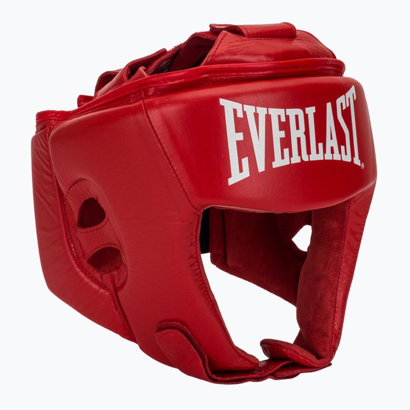 Kask bokserski Everlast Amateur Competition Headgear red