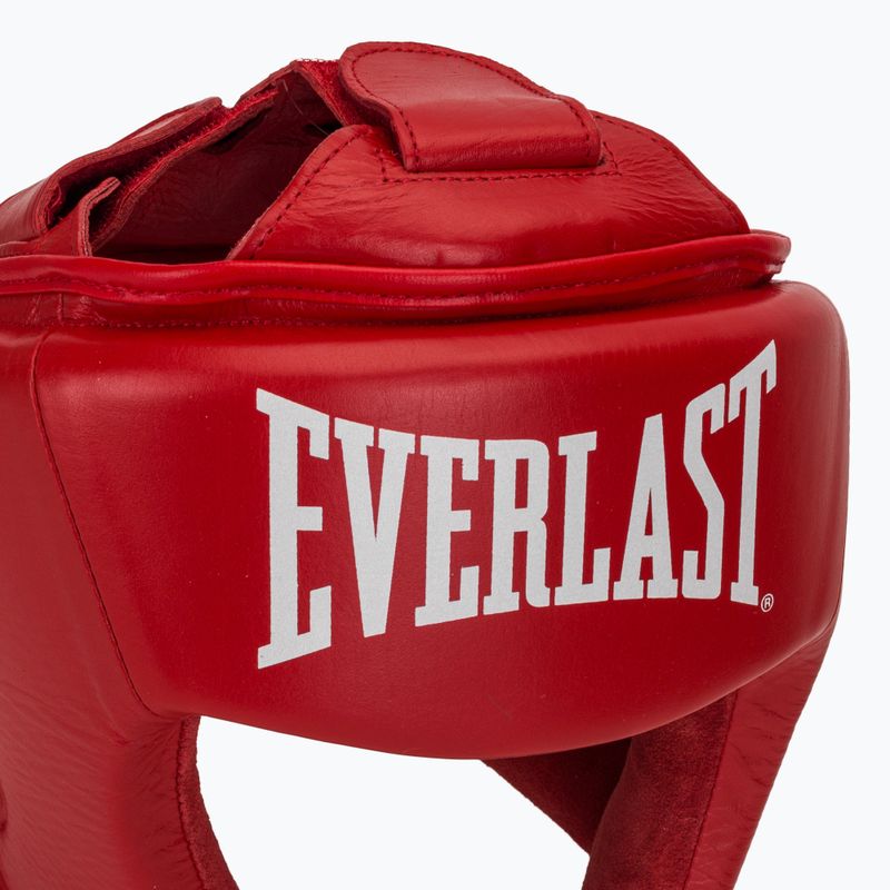Kask bokserski Everlast Amateur Competition Headgear red 4