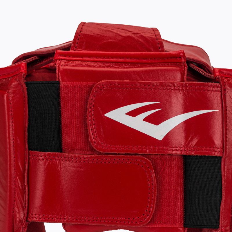 Kask bokserski Everlast Amateur Competition Headgear red 5
