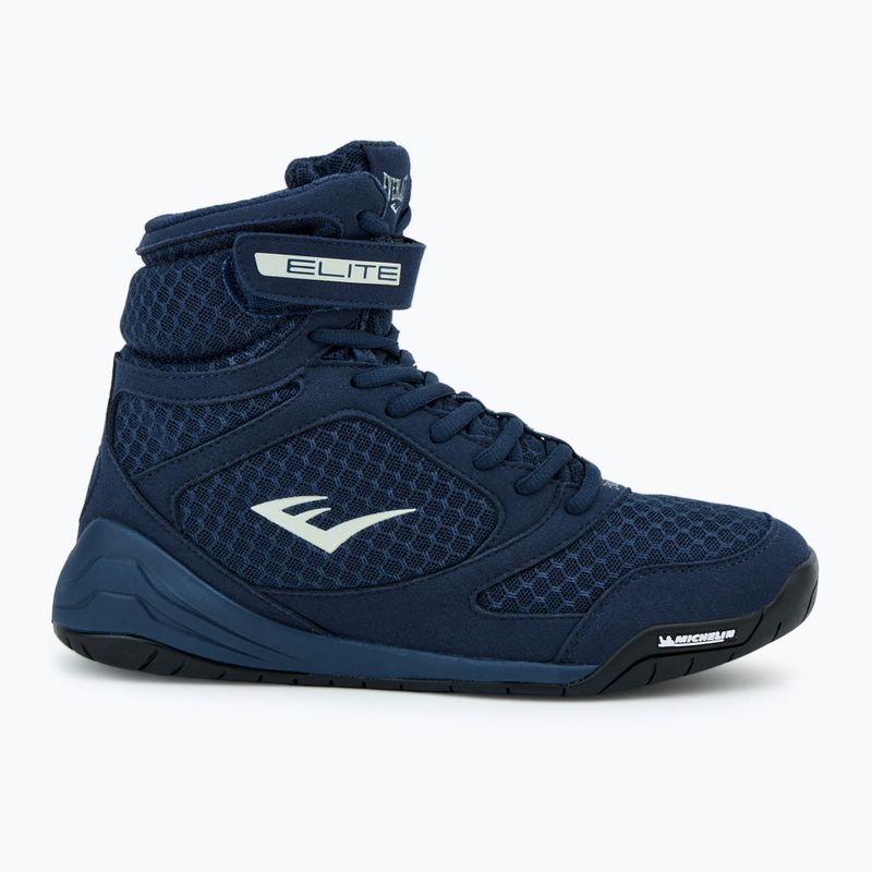 Buty bokserskie męskie Everlast Elite 2 navy 2