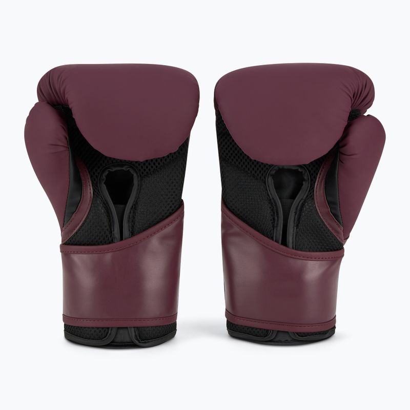 Rękawice bokserskie Everlast Pro Style Elite 2 maroon 3