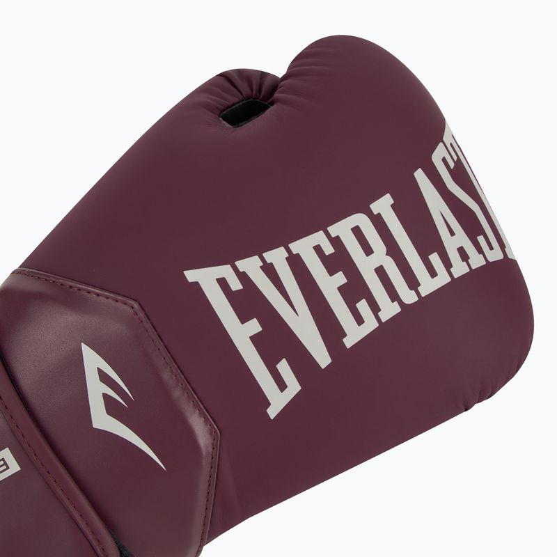 Rękawice bokserskie Everlast Pro Style Elite 2 maroon 5