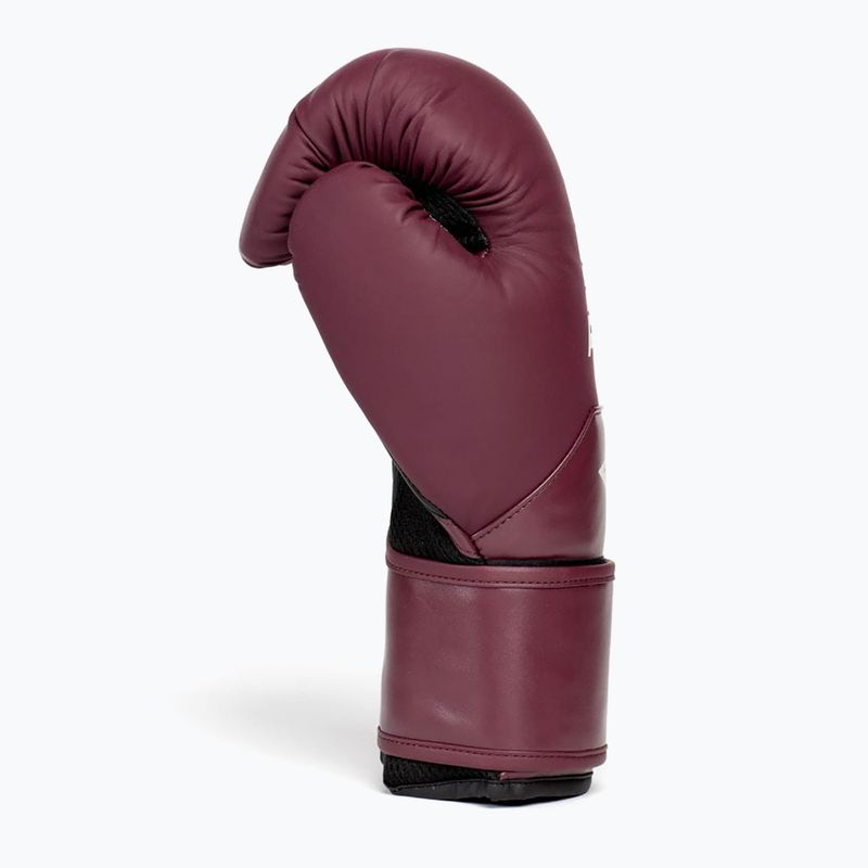 Rękawice bokserskie Everlast Pro Style Elite 2 maroon 9
