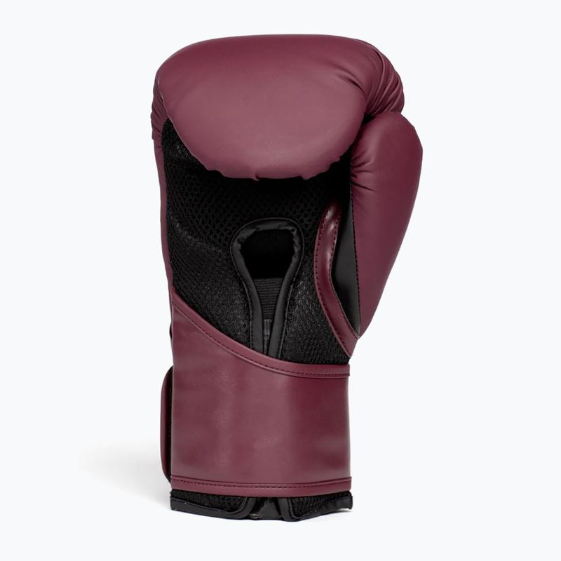 Rękawice bokserskie Everlast Pro Style Elite 2 maroon 10