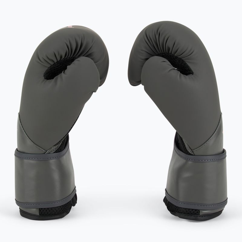 Rękawice bokserskie Everlast Pro Style Elite 2 grey/pink 4
