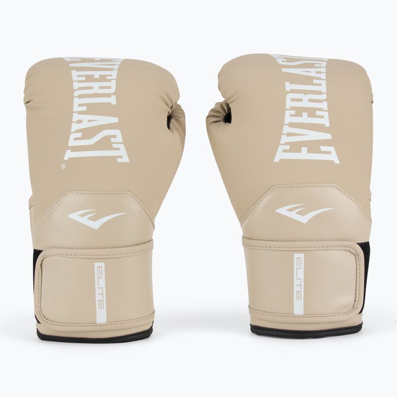 Rękawice bokserskie Everlast Pro Style Elite 2 champagne 2