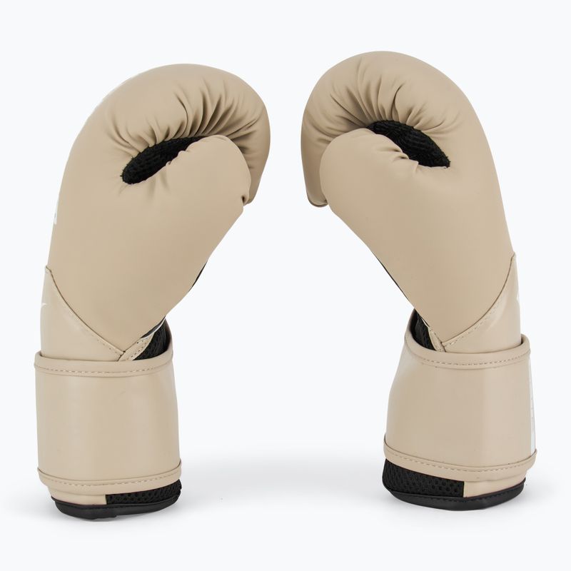 Rękawice bokserskie Everlast Pro Style Elite 2 champagne 4