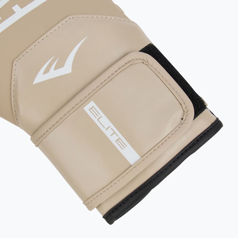 Rękawice bokserskie Everlast Pro Style Elite 2 champagne 6