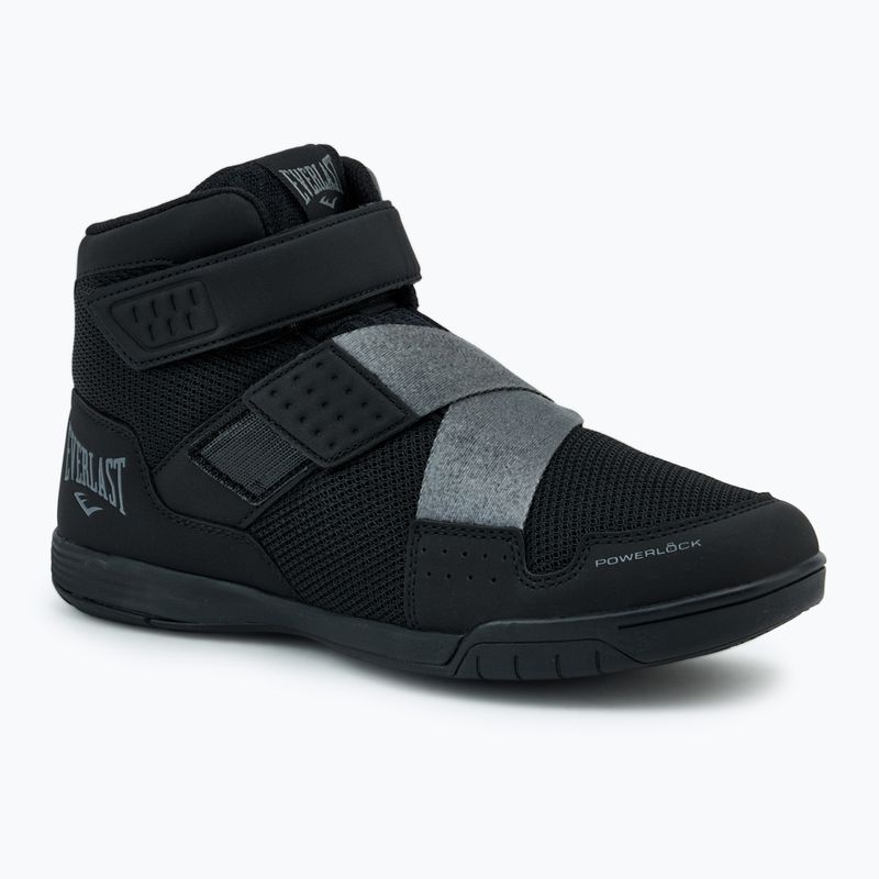 Buty bokserskie męskie Everlast Powerlock X-Trainer black